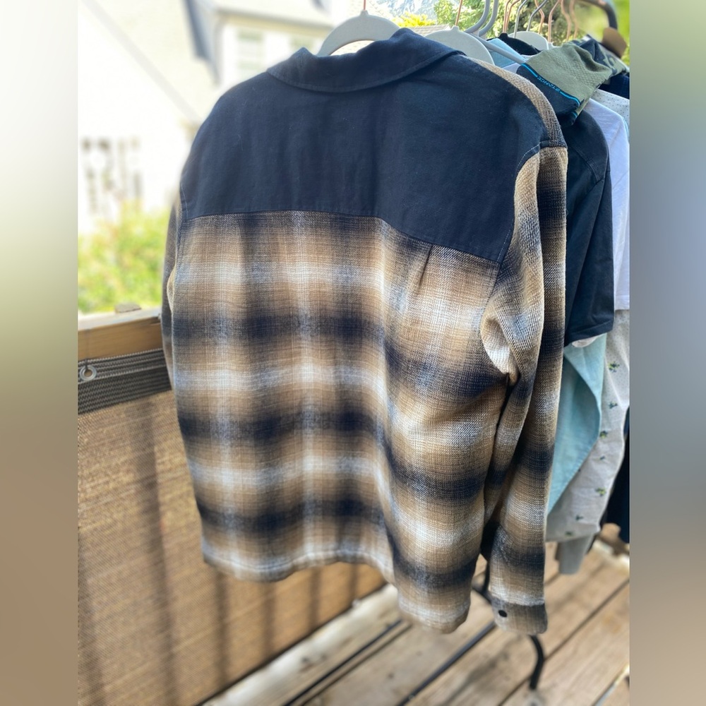 Hurly, L, Snap Button, Collared Jacket - image 3